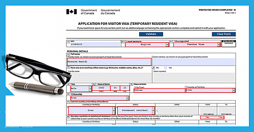 سوالات مربوط به ویزای توریستی کانادا